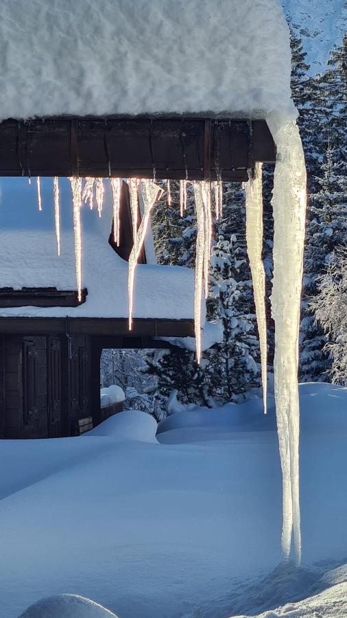 Chalet Wulli in der Nähe der Skianlagen Savognin Exterior foto